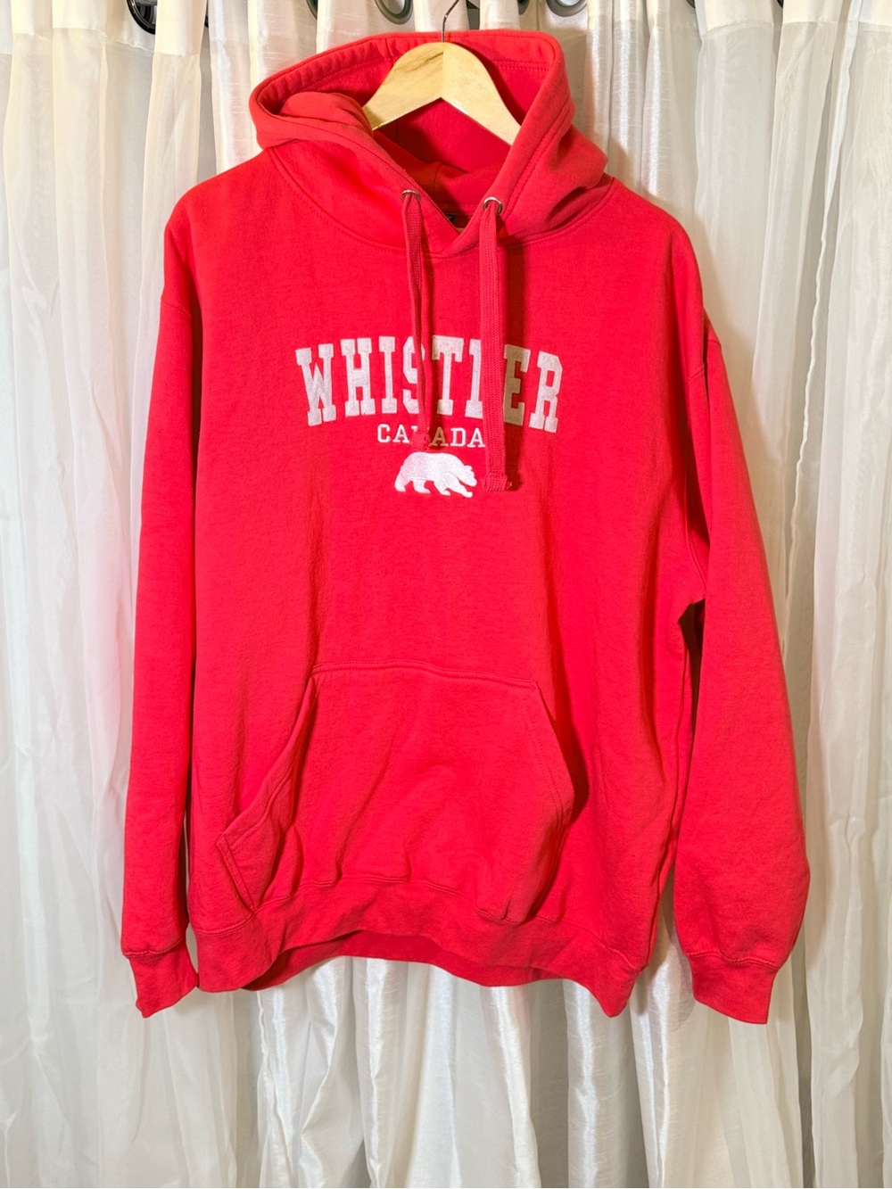 Whistler Canada pink Hoodie Sweatshirt